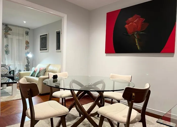 Apartment Centrico Y Acogedor Piso Con Garaje A Coruna